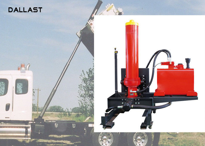 Dump / Tipper Truck Multi Stage Hydraulic Cylinder Hard Chrome Piston Rod Material